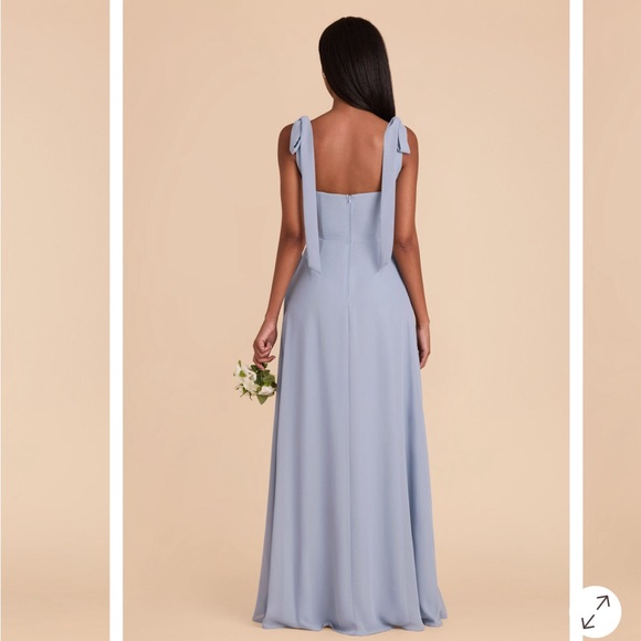 Birdy Grey Dusty Blue Bridesmaid Dress - Picture 2 of 9
